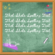 Load image into Gallery viewer, Thot Shots Spelling Test - DIGITAL VERSION
